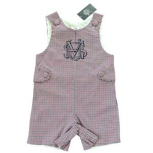 Southern Methodist University Brown Bowen & Co Baby Boy Patriots Point Plaid